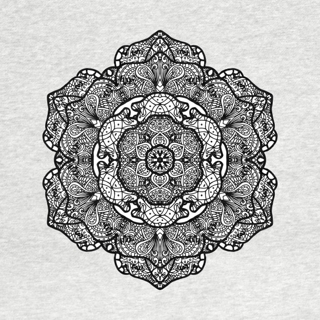 Elegant Mandala by ElviraDraat